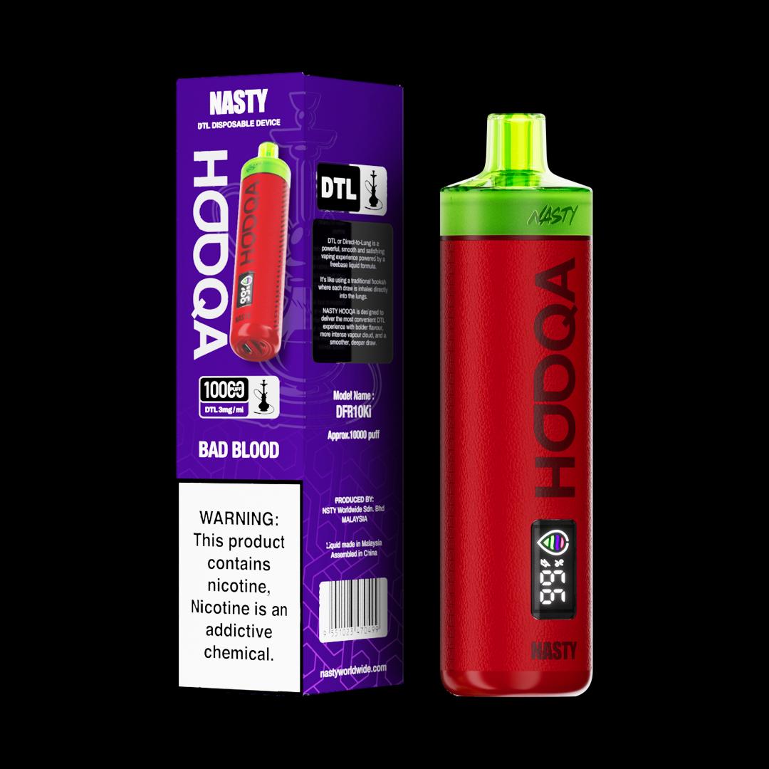 Nasty Hooqa 10000 Puffs- Bad Blood – Vape Sum More