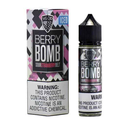Sour strawberry Berry Bomb Iced By VGod