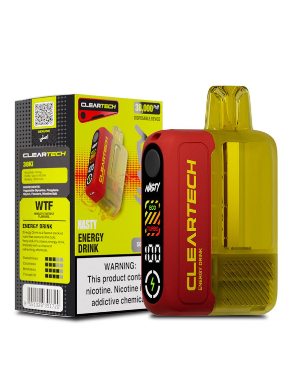 NASTY CLEARTECH 38KPUFFS- ENERGY DRINK