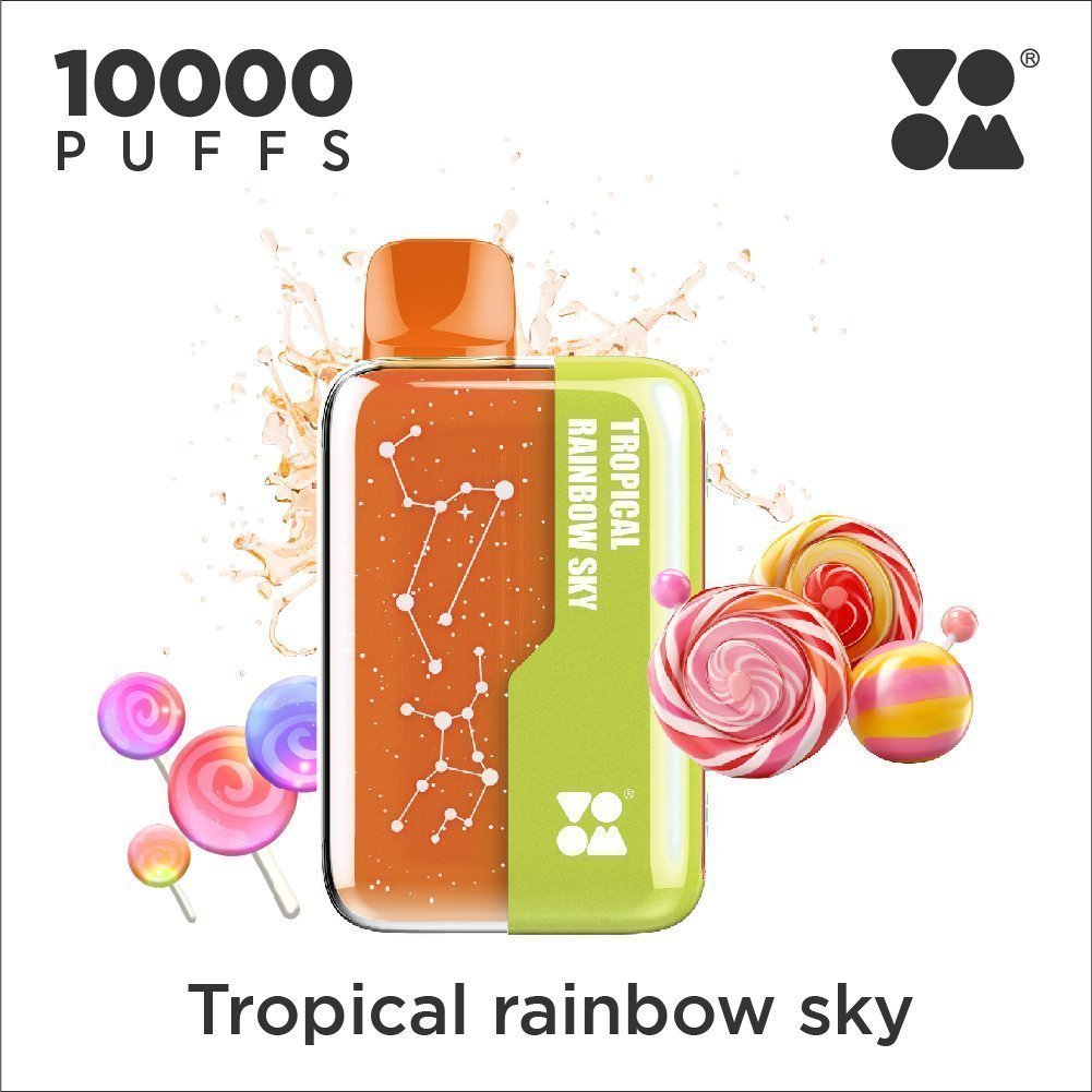 VOOM Galaxy 10000puffs 50mg- Tropical Rainbow Sky