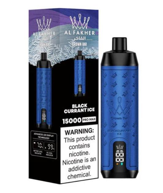AI FAKHER CROWN BAR PRO 15K DTL- BLACKCURRANT ICE
