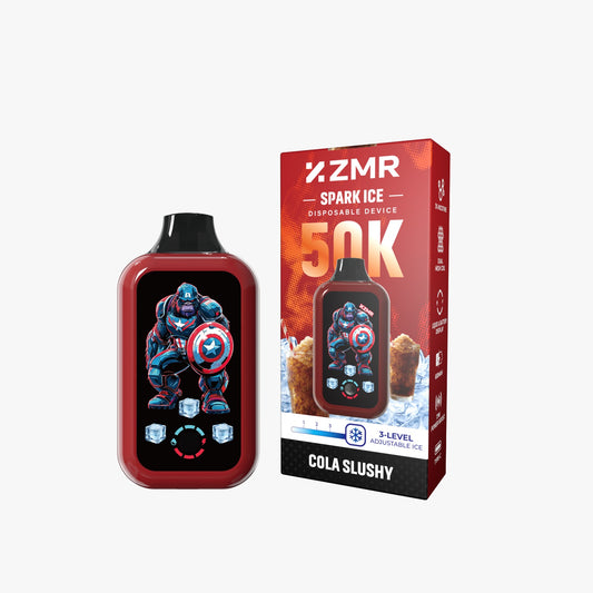 Zmr Spark Ice Cola Slushy 50K Puffs Disposable