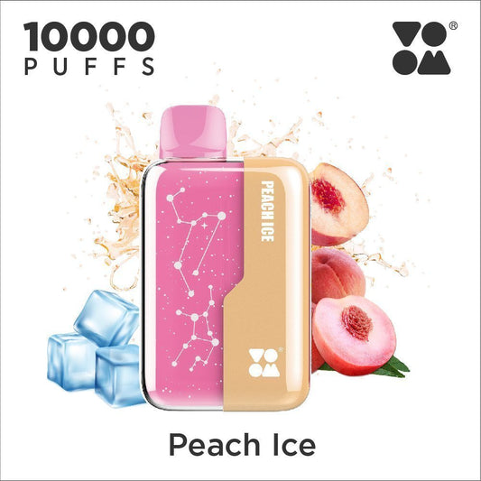 VOOM Galaxy 10000puffs 50mg- Peach Ice