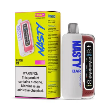 Nasty Bar XL Disposable 20 000puffs- Peach Ice