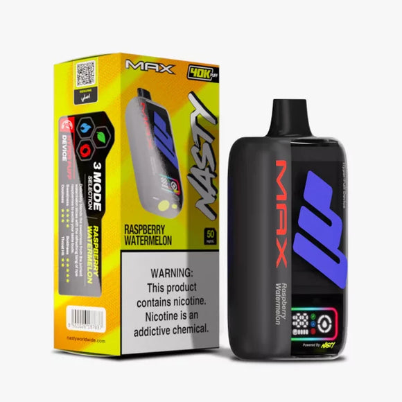 NASTY MAX ULTRA 40K PUFFS- Raspberry Watermelon