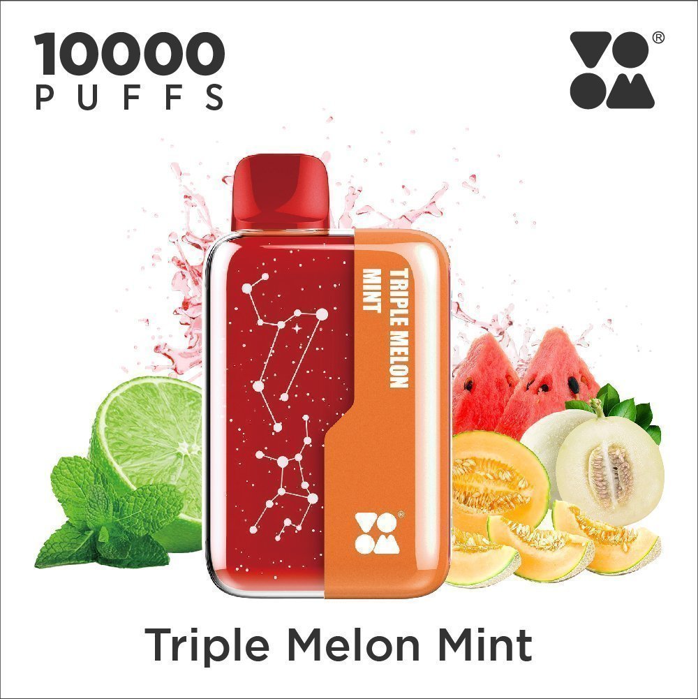 VOOM Galaxy 10000puffs 50mg- Triple Melon Mint