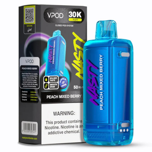 NASTY VERSA S VPOD 30000 PUFF REPLACEMENT POD- Peach
Mixed Berries