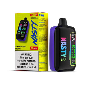 NASTY BAR D16KI 16000 PUFF- Strawberry Melon