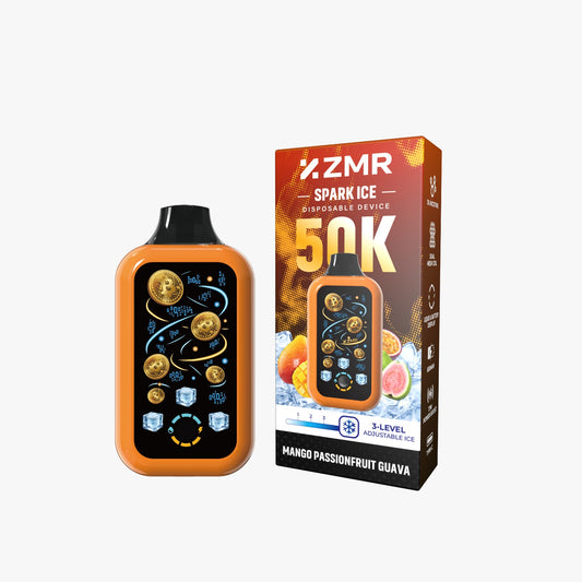 Zmr Spark Ice Mango Passionfruit Guava 50K Puffs Disposable