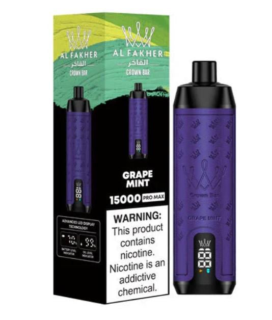 AI FAKHER CROWN BAR PRO 15K DTL-GRAPE MINT