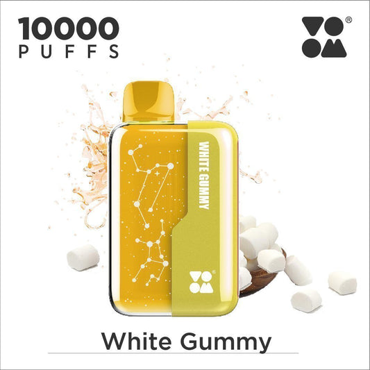VOOM Galaxy 10000puffs 50mg- White Gummy