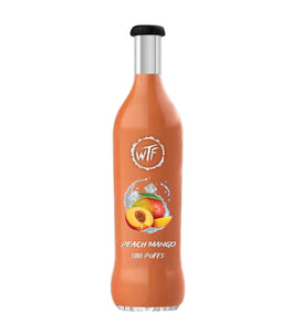 Peach Mango BY WHAT THE FOG 5000 PUFFS ZERO NICOTINE
