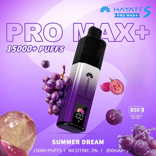 Hayati Pro Max 15000 Puffs 50Mg-Summer Dream