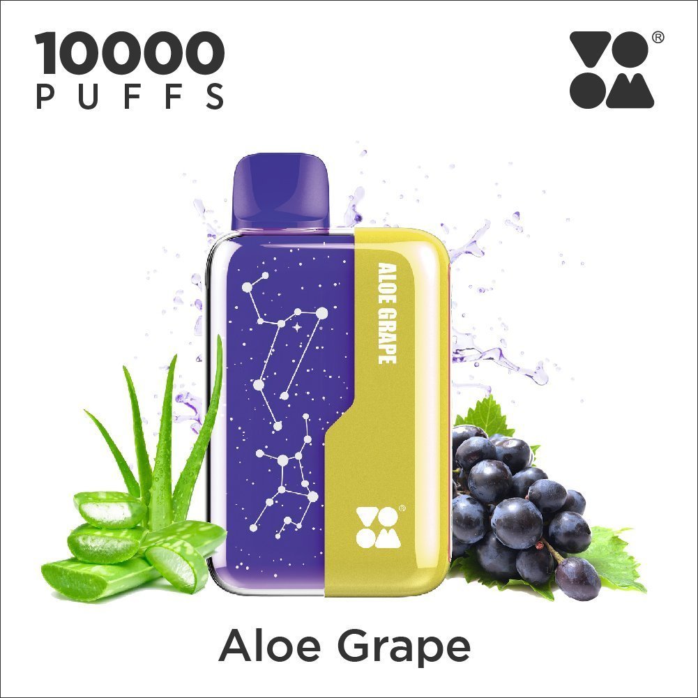 VOOM Galaxy 10000puffs 50mg- Aloe Grape