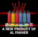AL FAKHER CROWN BAR DISPOSABLE 8000 puffs- BERRY ICE