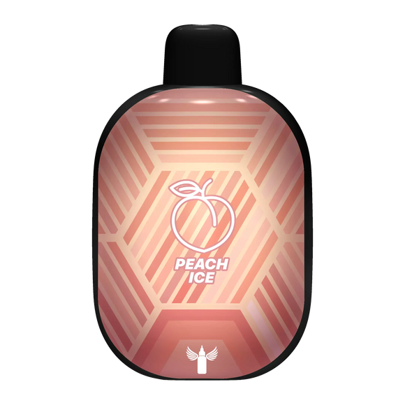 PEACH ICE -BY DR VAPES PANTHER BAR- 5500 PUFFS