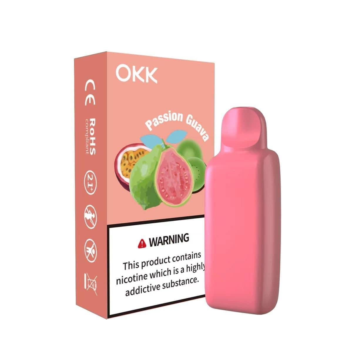 OKK CROSS CARTRIDGE 5000 PUFFS- Passion Guava