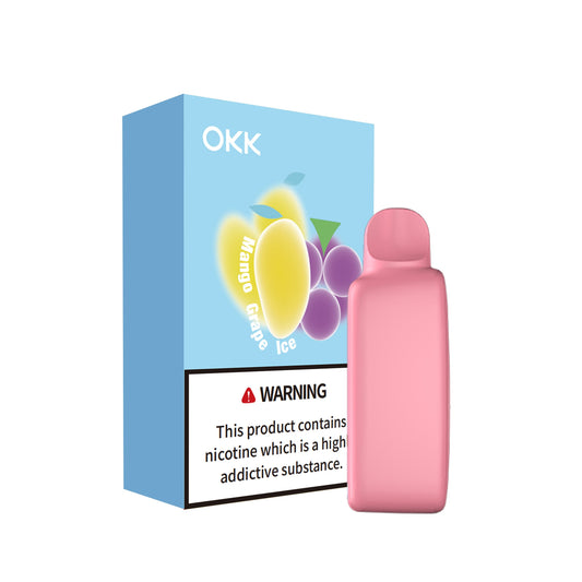 OKK CROSS CARTRIDGE 5000 PUFFS- MANGO GRAPE ICE