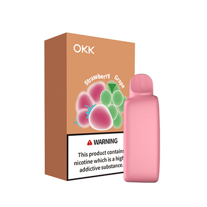 OKK CROSS CARTRIDGE 5000 PUFFS- STRAWBERRY GRAPE