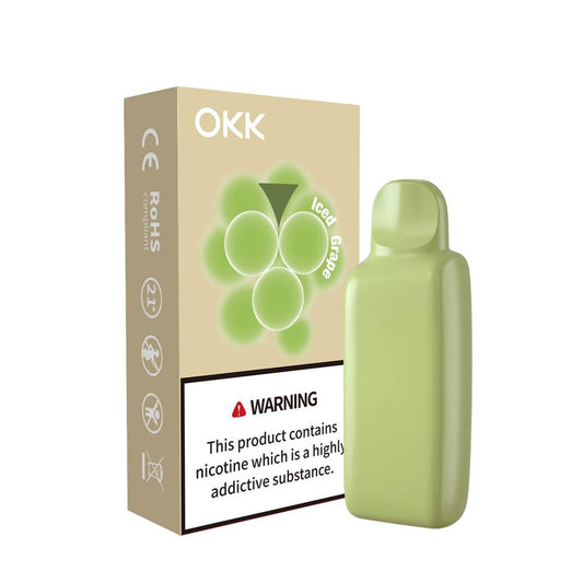 OKK CROSS CARTRIDGE 5000 PUFFS- ICED GRAPE