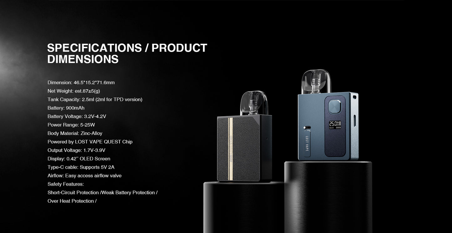 LOST VAPE URSA BABY PRO POD SYSTEM