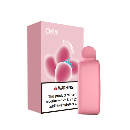 OKK CROSS CARTRIDGE 5000 PUFFS- STRAWBERRY ICE