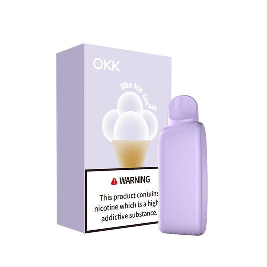 OKK CROSS CARTRIDGE 5000 PUFFS- TARO ICE CREAM