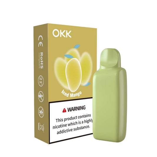 OKK CROSS CARTRIDGE 5000 PUFFS- ICED MANGO