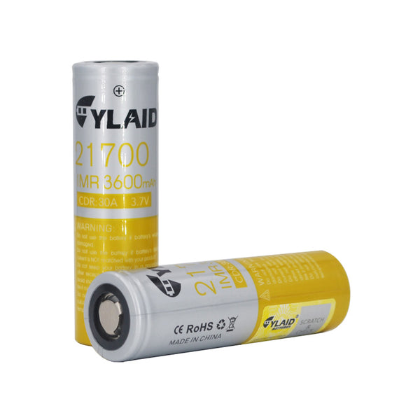 Cylaid 21700 – 3600mah 30A Battery