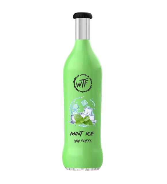 Mint Ice BY WHAT THE FOG 5000 PUFFS ZERO NICOTINE