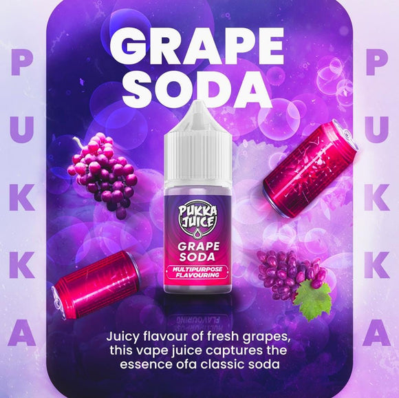 Pukka Juice- Grape Soda Vape Sum More Pukka Juice- Grape Soda Vape Sum More
