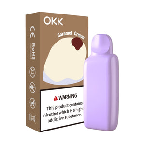 OKK CROSS CARTRIDGE 5000 PUFFS- Caramel Cream