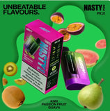 NASTY PX10 POD CARTRIDGE 5000X 2- KIWI PASSION FRUIT GUAVA