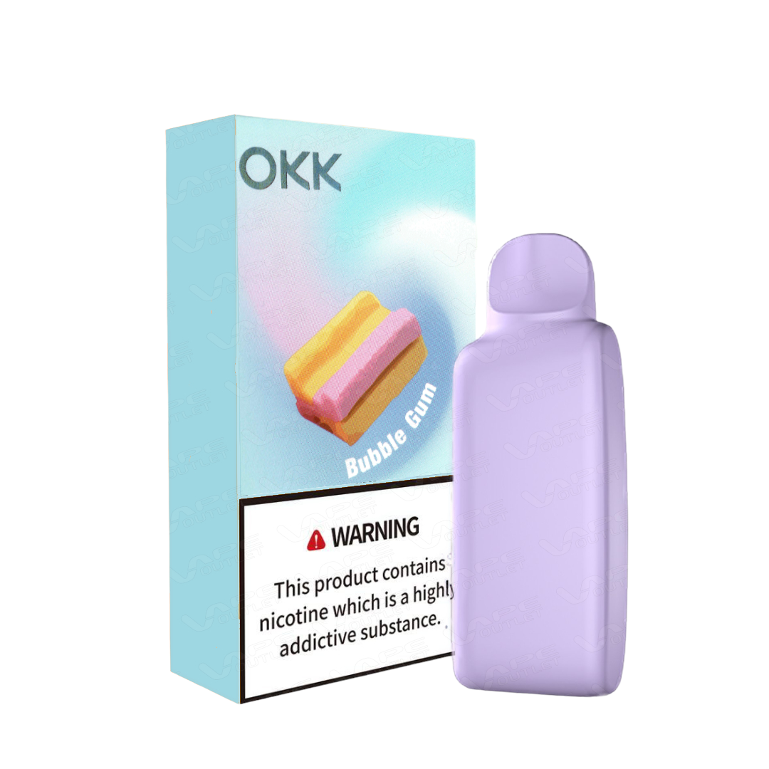 OKK CROSS CARTRIDGE 5000 PUFFS- Bubble Gum