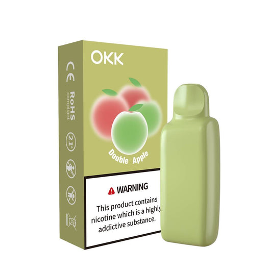 OKK CROSS CARTRIDGE 5000 PUFFS- DOUBLE APPLE