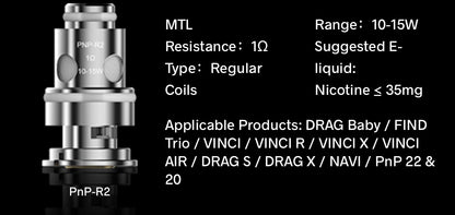 Voopoo PNP Replacement Coils