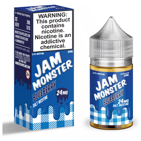 Blueberry By Jam Monster Salts