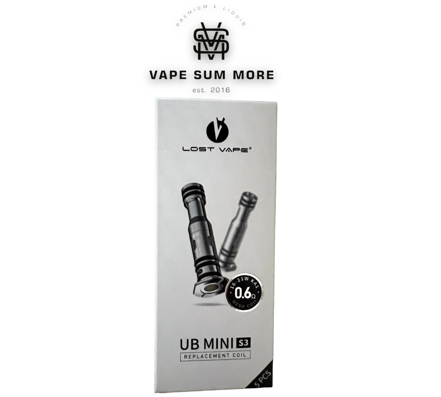 Lost Vape UB Mini Coils 0.8ohm & 0.6ohm (Lost Vape Orion Mini Kit & Ursa Nano Pro Kit)