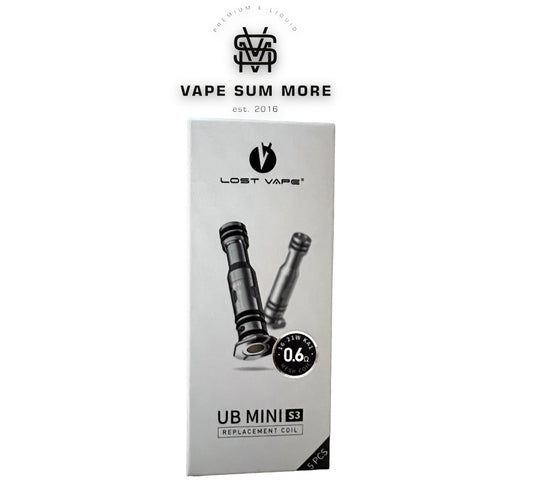 Lost Vape UB Mini Coils 0.8ohm & 0.6ohm (Lost Vape Orion Mini Kit & Ursa Nano Pro Kit)